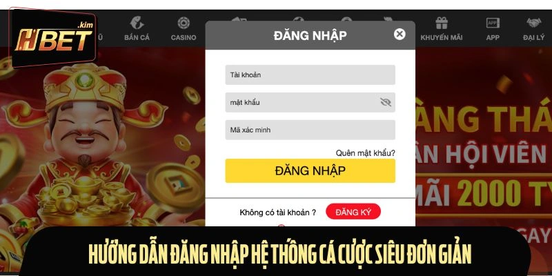 Hướng dẫn đăng nhập hệ thống cá cược - Toàn bộ quy trình