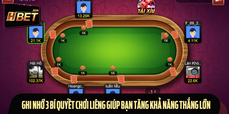 Bỏ túi 3 mẹo chơi Liêng giúp bạn chiến thắng cao