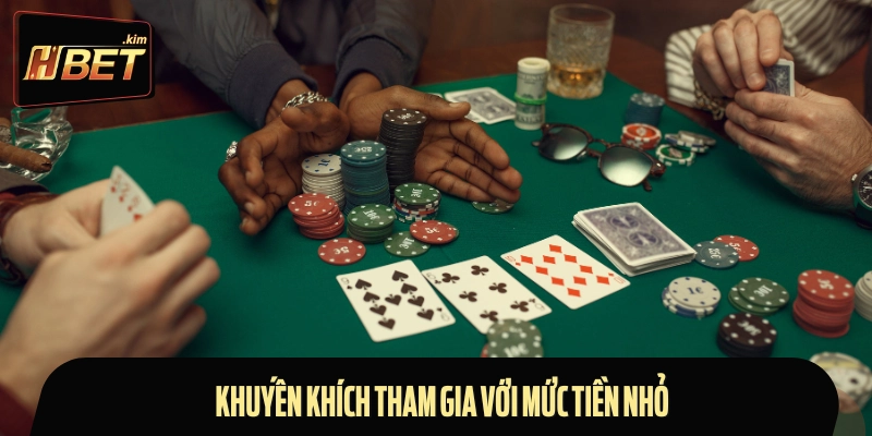Nên tham gia với mức vốn nhỏ