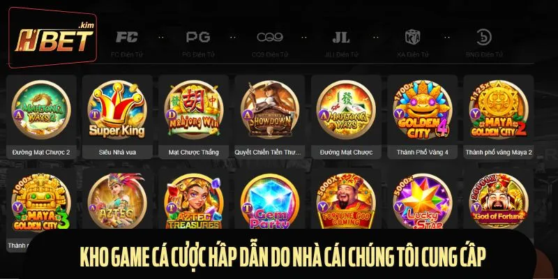 Kho game cá cược hấp dẫn do nhà cái chúng tôi cung cấp