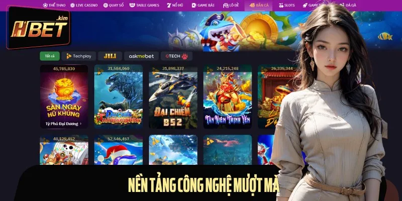 Có thể nói rằng, nền tảng công nghệ của trang web cực kỳ hiện đại